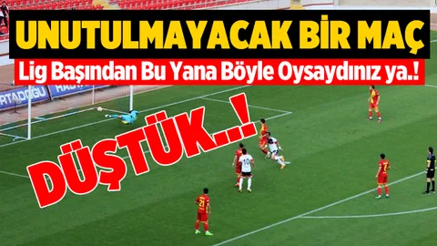 Mersin İdmanyurdu:5- Göztepe:6 MİY Ligden Düştü