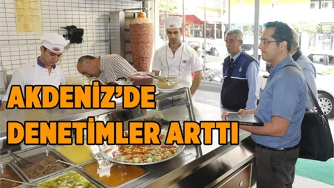 Akdeniz'de Denetimler Arttı