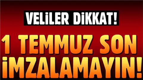 MEB'den velilere özel etüt merkezi uyarısı