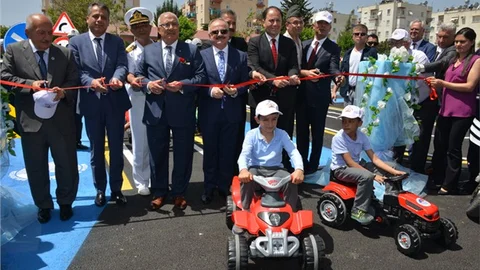 Mersin'de Çocuklara Trafik Eğitim Parkı