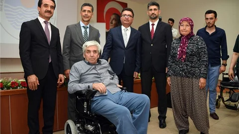 Mersin'de Engelliler Haftasında Anlamlı Hediye