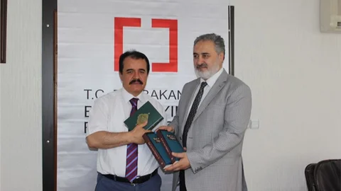 Adana İl Müftüsü Hasan Çınar’dan Mustafa Keleş’e Ziyaret