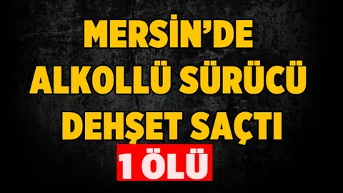 Tarsus'ta Trafik Kazası 1 Ölü