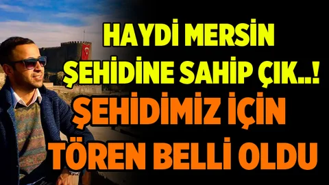 Şehit Mustafa Sarı İçin Tören Belli Oldu