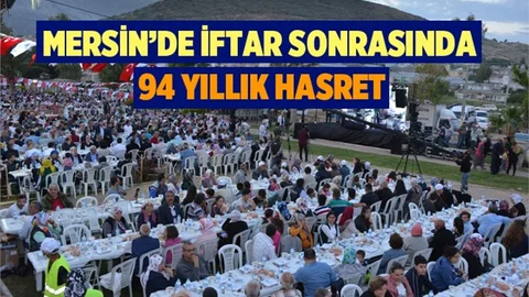 Bereket Sofrası Bu Defa Aydıncık'a Kuruldu