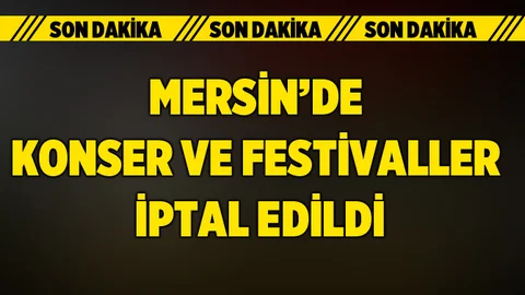 Mersin'de Festival Ertelendi, Konser İptal Edildi