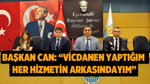 Başkan Can, Vicdanen Yaptığım Her Hizmetin Arkasındayım