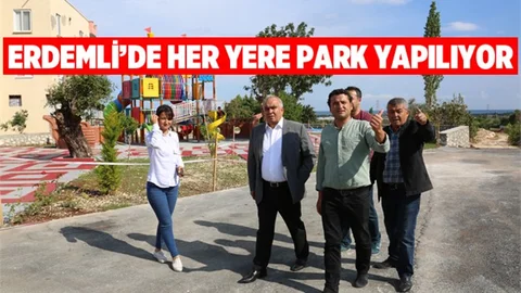 Erdemli'de Park Sayısı Artırılıyor