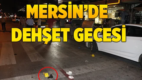 Mersin Pozcu'da Gece Yarısı Künefeciye Silahlı Saldırı