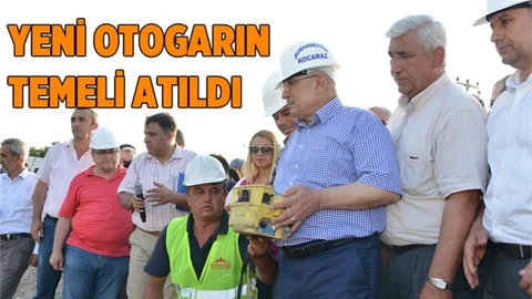 Mersin Anamur'da Yeni Otogarın Temeli Atıldı