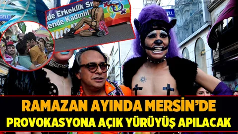 Mersin'de 'Onur'suz Provakasyona Dikkat