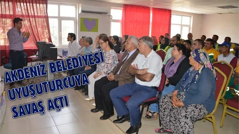 Akdeniz Belediyesi Uyuşturucuya Karşı Savaş Açtı