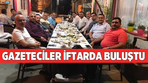 Tarsus Gazeteciler Cemiyeti İftar Yemeğinde Buluştu