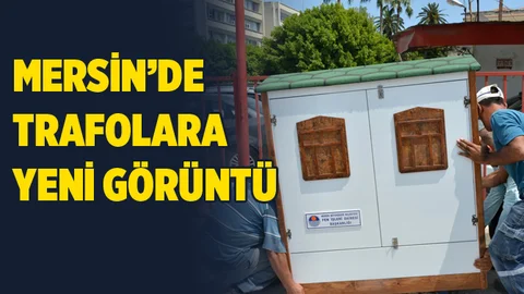 Mersin'de Elektrik Trafolarına Estetik Dokunuş