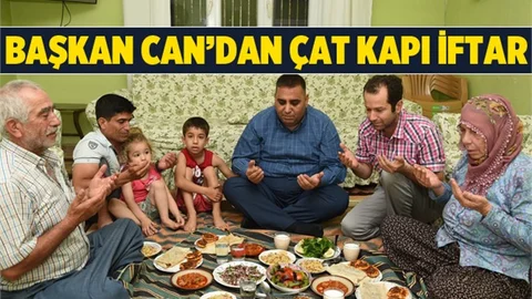Başkan Can'dan İftar Sürprizi
