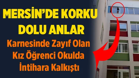 Karnesinde Zayıf Olan Kız Öğrenci Okulda İntihara Kalkıştı