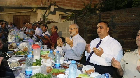 Kaklıktaşı Geleneksel İftar Buluşması Yapıldı