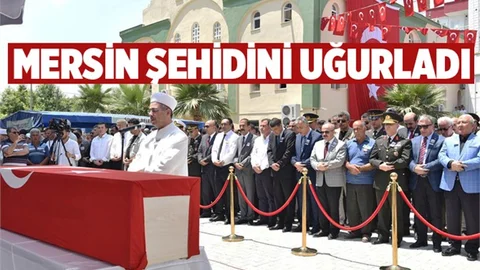 Şehit Uzman Jandarma Çavuş Ali Gülnar Silifke’de Son Yolculuğuna Uğurlandı
