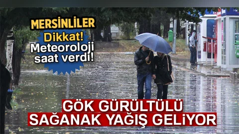 Meteoroloji Uyardı.. Gök Gürültülü Sağanak Yağış Geliyor