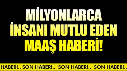 Emekliler bayrama maaşla başlıyor