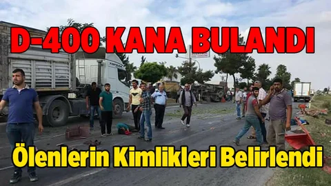 Adanalıoğlu'n da Feci Kaza