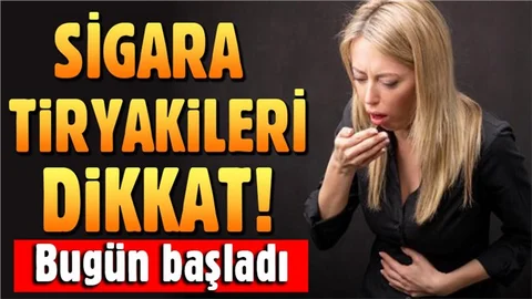 Sigara tiryakilerini ilgilendiren düzenleme yürürlüğe girdi