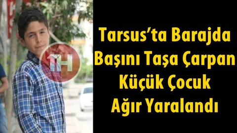 Barajda serinlemek için suya giren çocuk ağır yaralandı