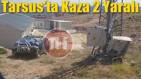 Tarsus Eshâb-ı keyif mevkiinde kaza: 2 yaralı