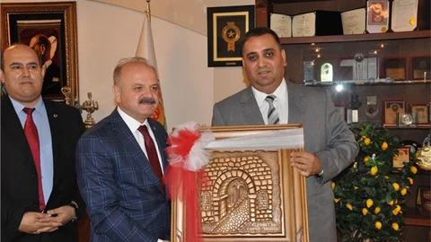 Vali Çakacak'tan Başkan Can’a Veda Ziyareti