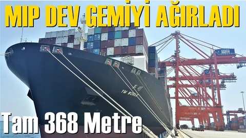 MIP Mega Gemiyi Ağırladı