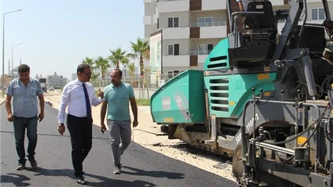Toroslar'da Asfalt Çalışmaları Hız Kazandı