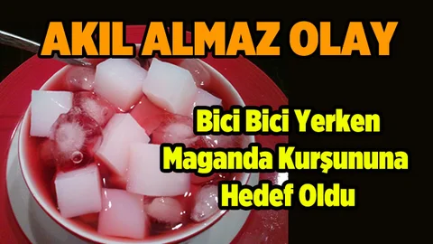 Bici Bici Yerken Magandaların Hedefi Oldu