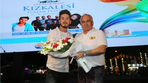 Kızkalesi Festivalinde Erdemli Belediyesi Dokunuşu
