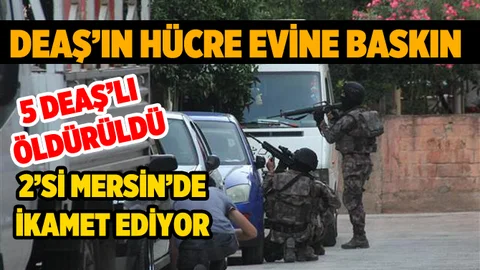 Konya'da Öldürülen 5 DEAŞ'lıdan 2'si Mersin'de Defnedilecek