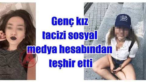 Mağazada elle tacize isyan etti