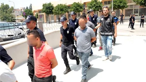 Mersin'de Haraç Operasyonu: 11 Gözaltı