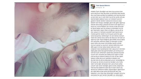 Şehidin Eşinden Okuyanları Hüzne Boğan, Duygu Dolu Acı Paylaşım