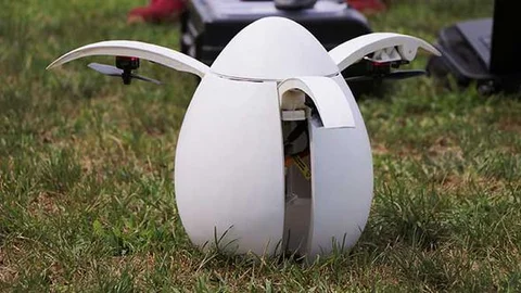 Türk öğrencilerden yumurta gibi drone