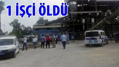 Yağ Fabrikasında Patlama: 1 ölü