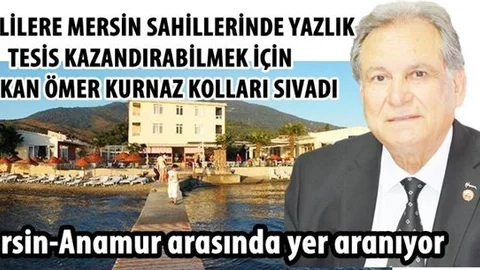 Emekliler için Mersin-Anamur arasında yer aranıyor