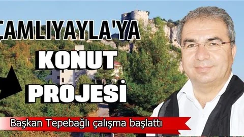 Çamlıyayla’da Ev Sahibi Olmak İ̇steyenlere Konut Projesi