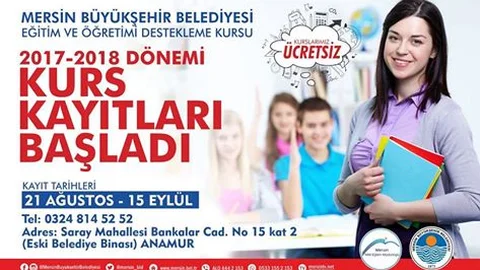 Anamur’da Üniversite Hazırlık Kurs Kayıtları Başladı