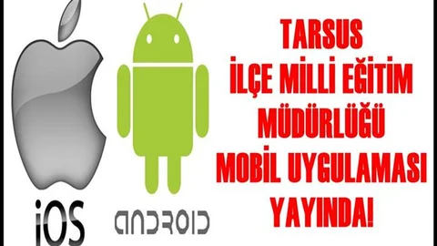 Tarsus İ̇lçe Milli Eğitim Müdürlüğü Mobil Uygulaması Yayında!
