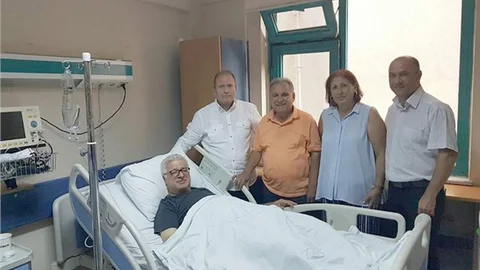 TADER Başkanı Hastaneye Kaldırıldı