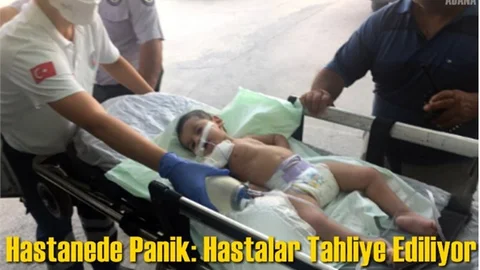 Hastanede Gaz Sızıntısı; Hastalar Tahliye Ediliyor