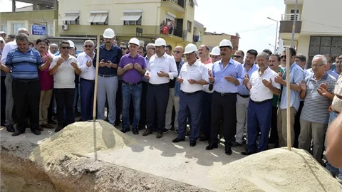 Mezarlık-1 ve Mezarlık-2 Kavşağı Deplase Çalışmalarına Start Verildi