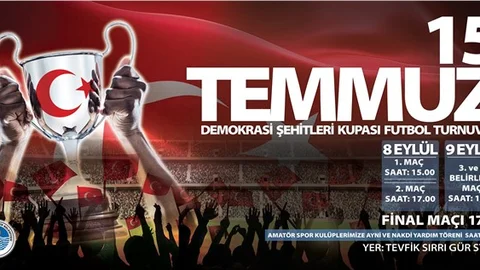 Mersin Büyükşehir'den "15 Temmuz Demokrasi Şehitleri" Anısına Turnuva