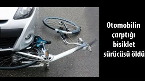 Toroslar'da Otomobilin Çarptığı Bisiklet Sürücüsü Öldü