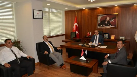 Başkan Koçak’tan, Vali Su’ya Gıda İhtisas OSB Brifingi