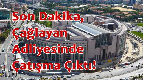 Son Dakika, Çağlayan Adliyesinde 2 Aile Arasında Çatışma Çıktı!